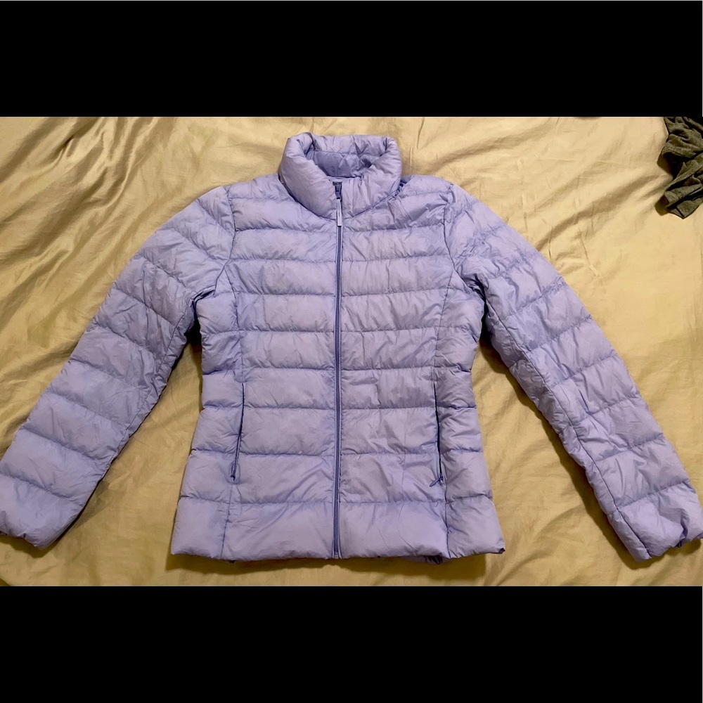 UNIQLO Lavender Ultra Light Down Puffer Jacket